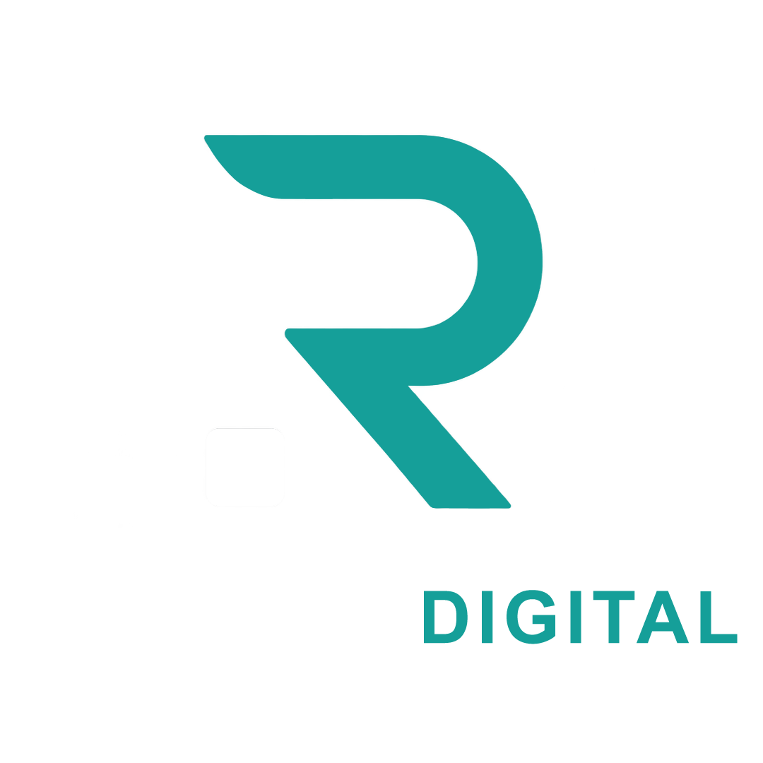 logo runtun digital white