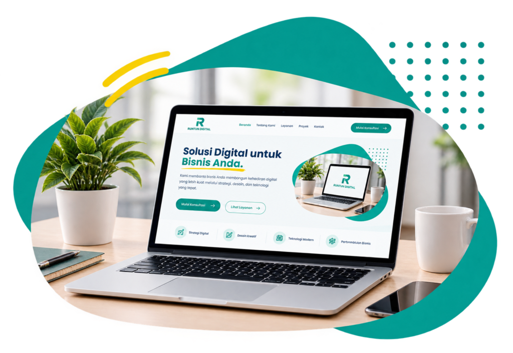 Pembuatan Website Hero Background